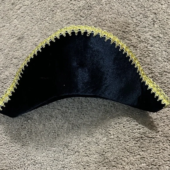 New Captain Hook Pirate Hat for Kids, One Size Fits All - Picture 6 of 6